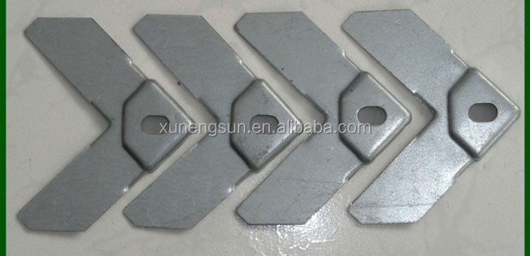 Industrial Stamping Process Metal Furniture Corner Brace for Wooden Furniture