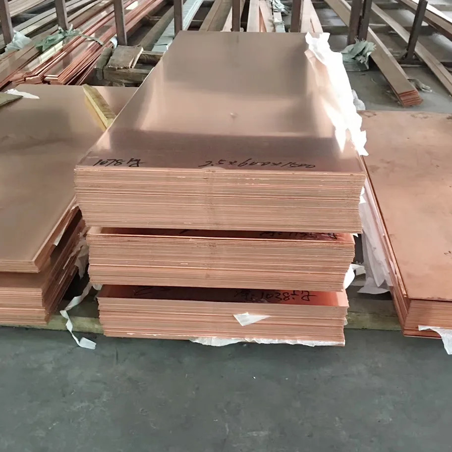 Cold Rolled Decorative Copper Sheets 3mm For Industrial Use