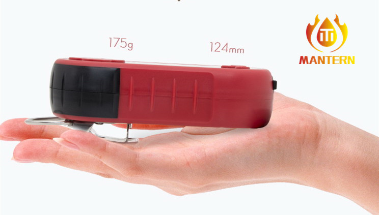 Compact Single Gas Portable Gas Detector 3.7V Rechargeable Lithium Battery