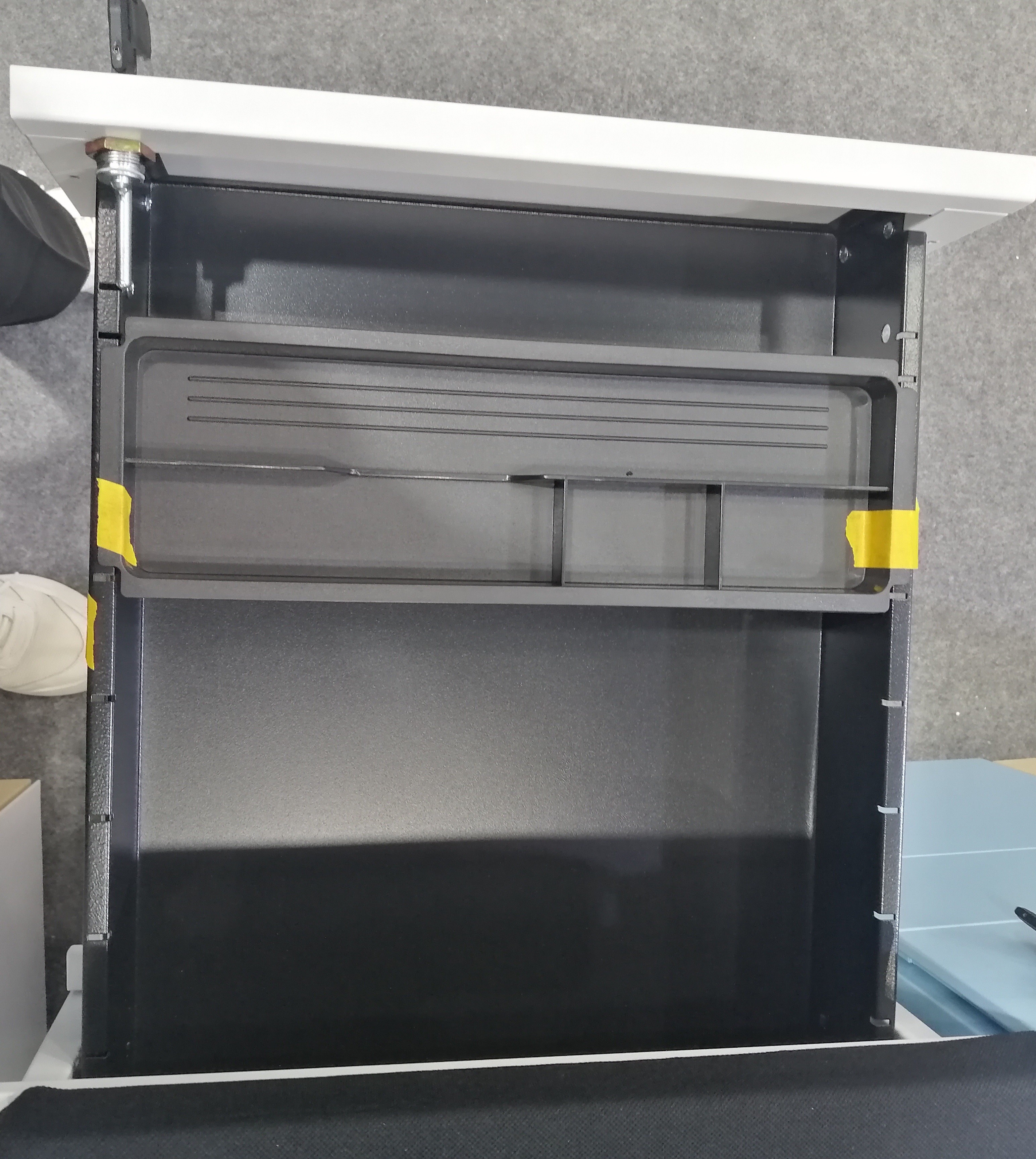 Gooseneck 3 Drawer Mobile Pedestal Cabinet Office Lockable