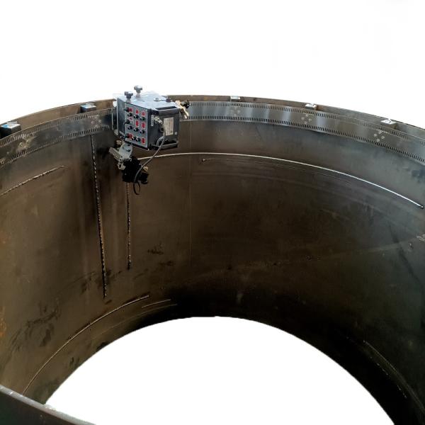 Portable Tank Steel Plate Girth Welding Carriage with Carbon Steel Welding