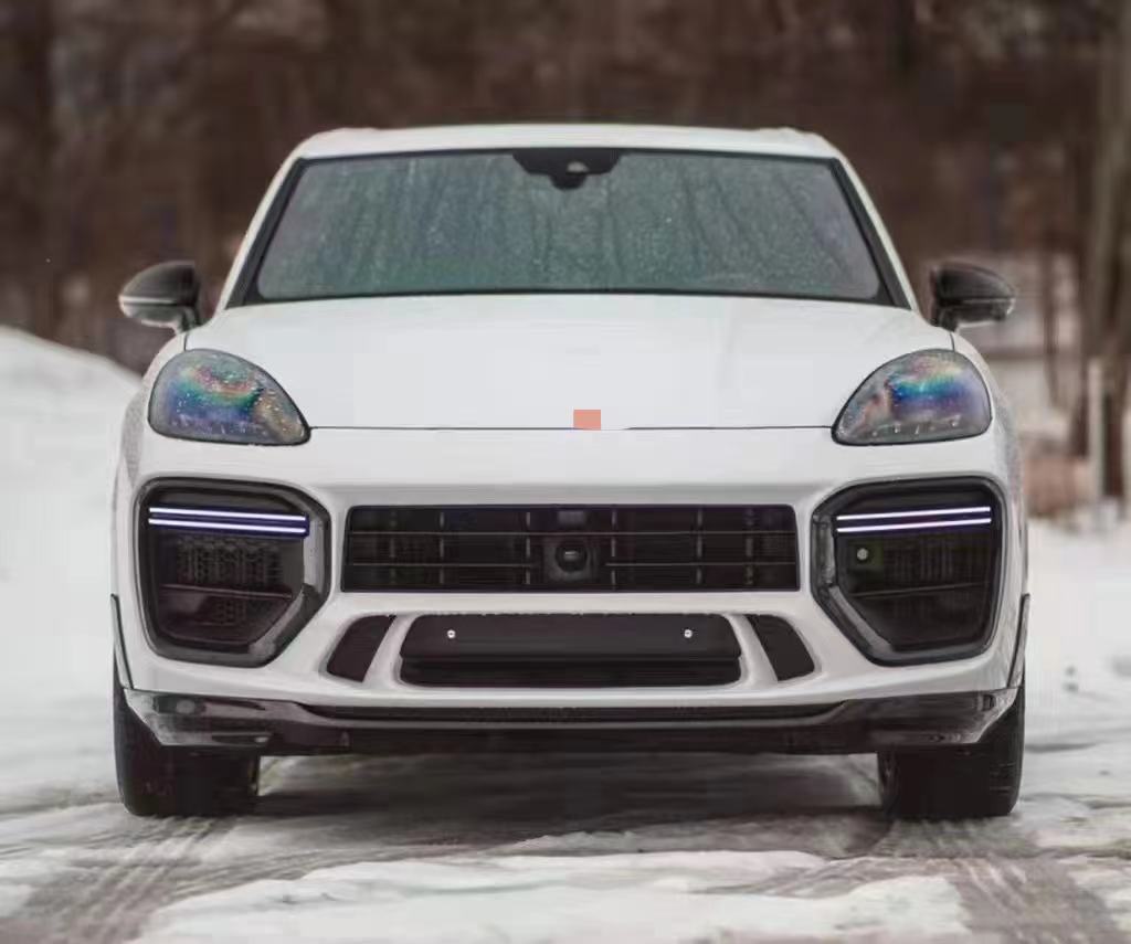 Cayenne Carbon Fiber Body Kit for Porsche Cayenne MTR Dry Carbon Fiber Body Kit Front and Rear Bumpers