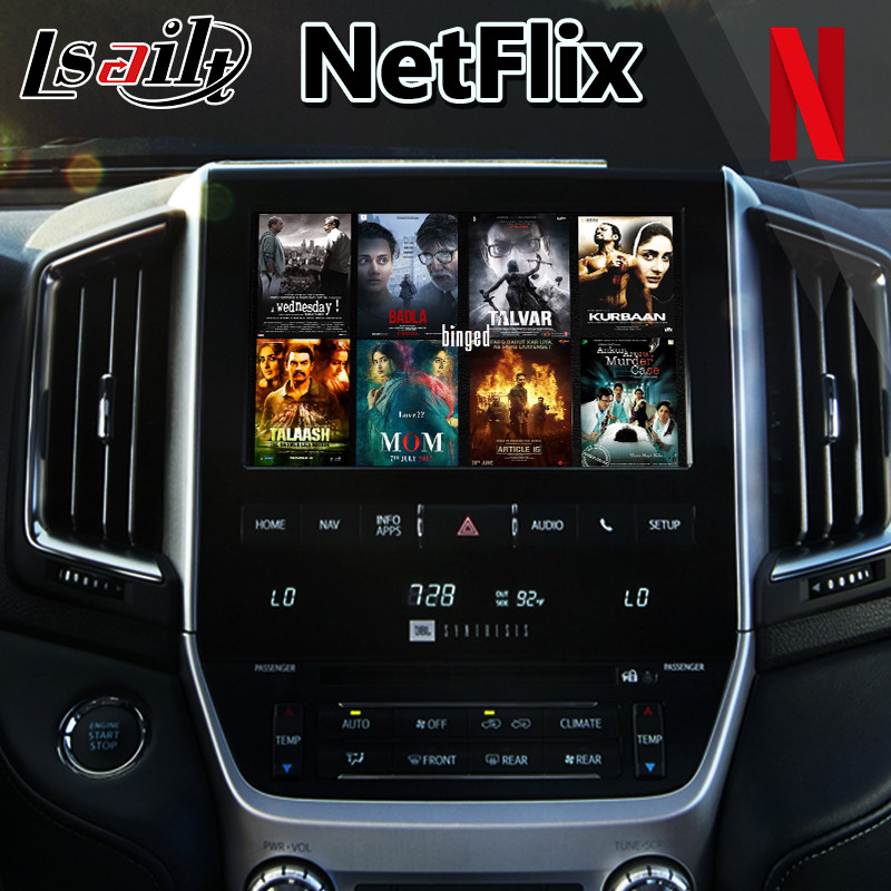 Lsailt Android Multimedia Video Interface For Toyota Land Cruiser 200 VX VX-R VXR V8 LC200 2016-2021