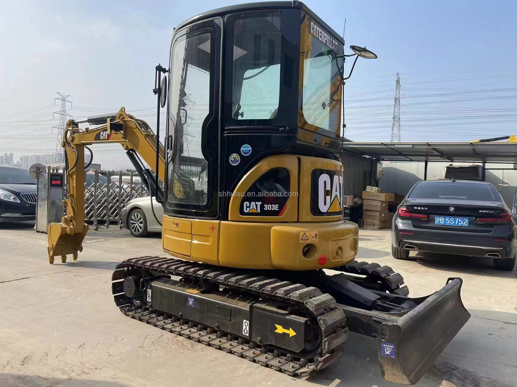 USED MINI CAT303E/SECOND HAND MINI CAT303E WITH LOW WORKING HOURS ORIGINAL PAINT CAT 303E FOR SALE