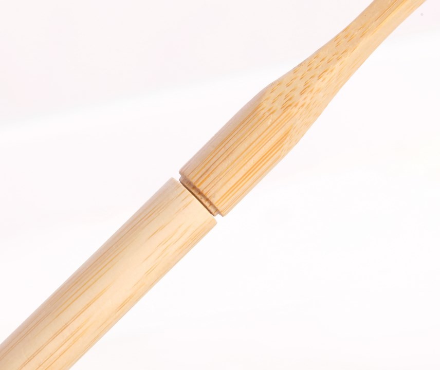 Eco Friendly Non Plastic Replaceable Head Detachable Bamboo Toothbrush
