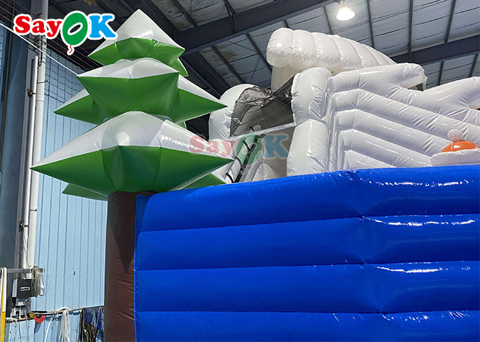 Inflatable Sea Snail Land Slide Water Park Beach Commercial Amusement Water Games Swimming Pool For Kids