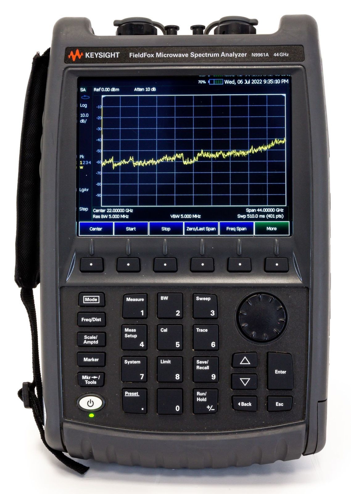 Portable Keysight N9961A FieldFox Handheld Microwave Spectrum Analyzer 44 GHz