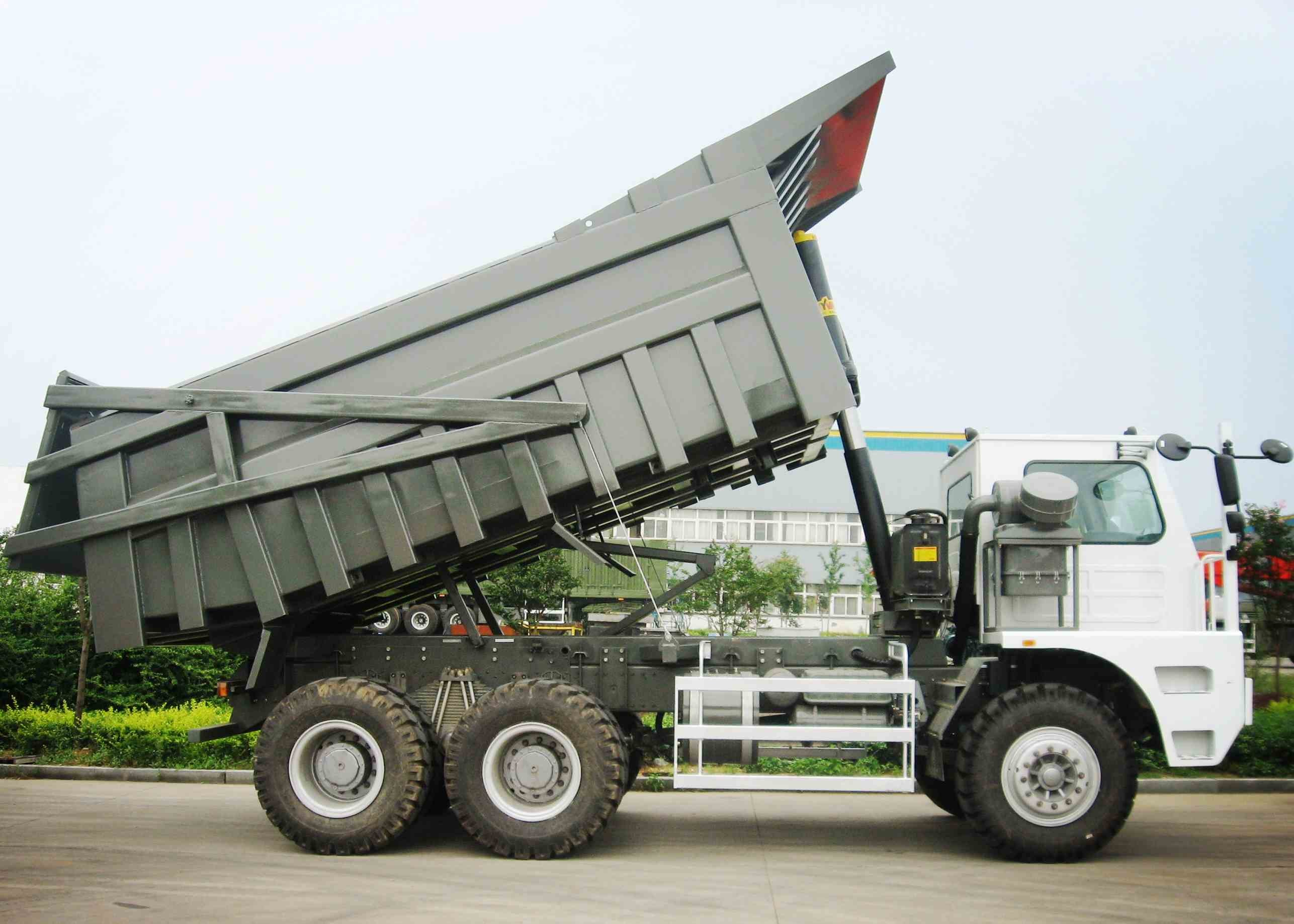 SINOTRUK HOWO 6*4 371HP Mining Dump Truck 70 Tons Load For Construction Business