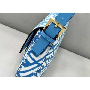 Newest F Letters Pattern Printing Single Strap Shoulder Bag 3D Effect Underarm