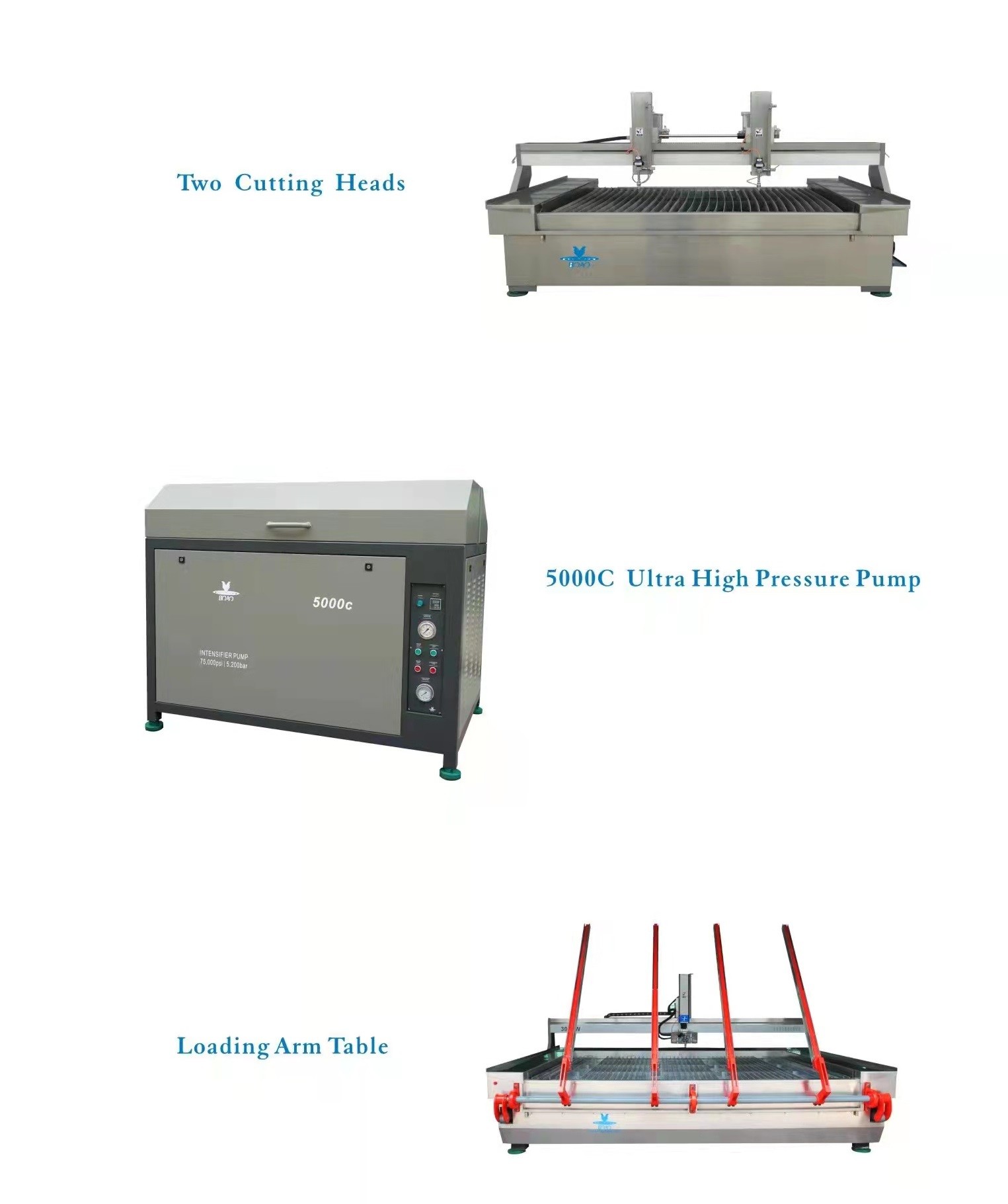 CNC Water Jet Machine For Stone Cutting