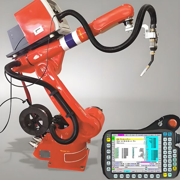 Quality 1500W Full Automatic 6 Axis Robot Laser Welding Machine High Efficient Mechanical Arm Laser Welding Manipulator New Condition for sale