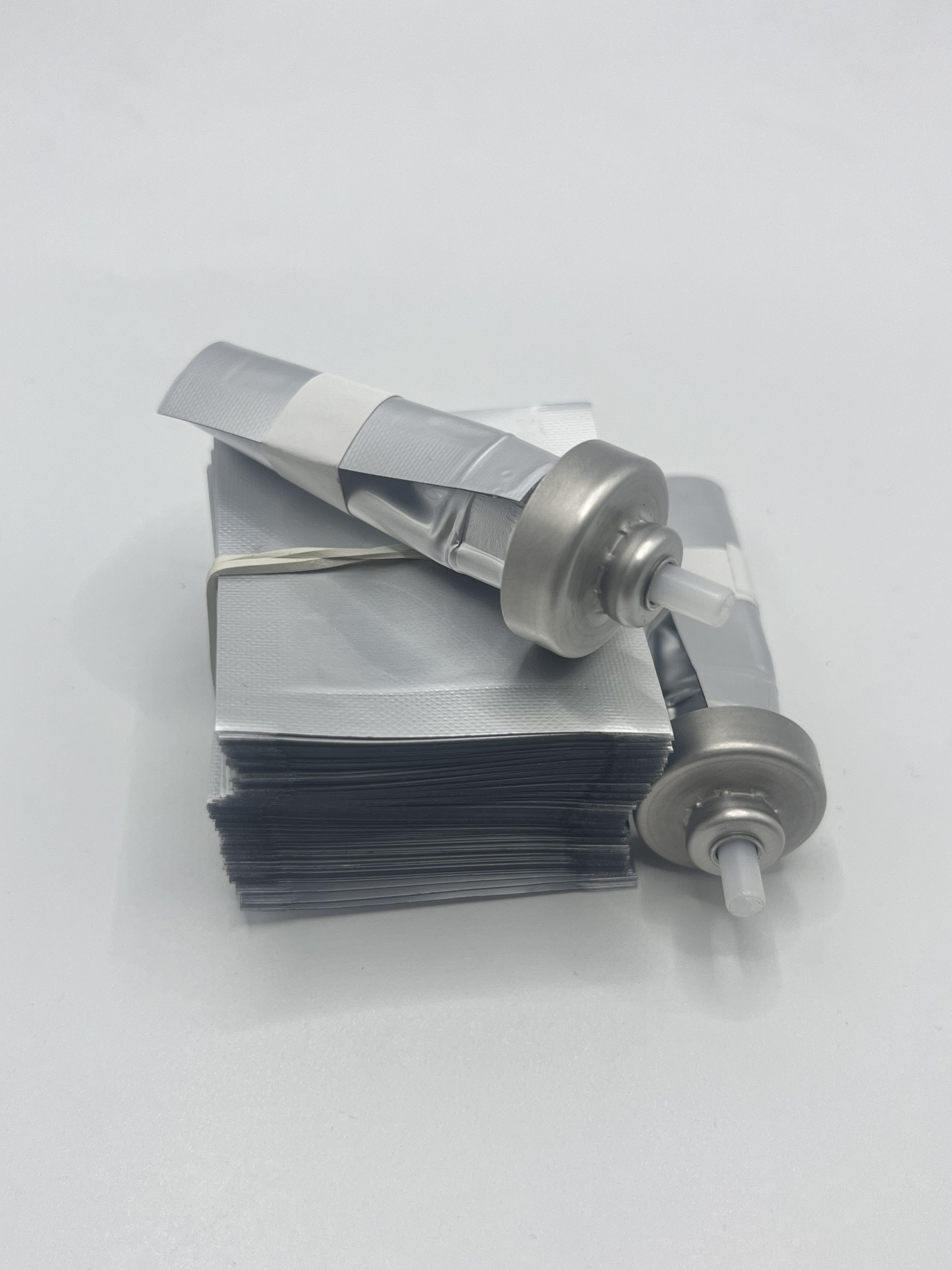Precision Male Bag on Valve for Cosmetic Mists with Adjustable Spray Patterns