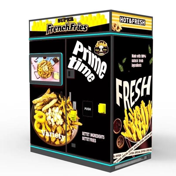 French Fairries Vending Machine Automatic French Fryer Vending Machine French