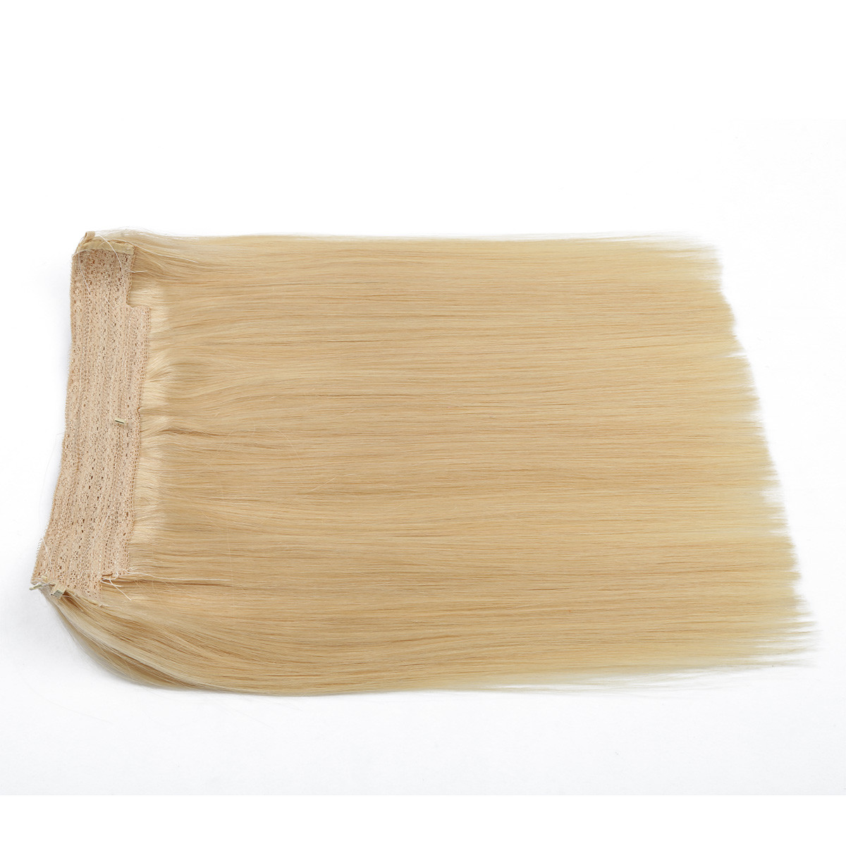Thick Bottom 120g Remy Double Drawn Flip Human In Hair Extensions Halo Hair Extension
