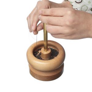  Wooden Manual Bead Spinner For DIY Jewelry Making Tools Spinner Holder Manufactures