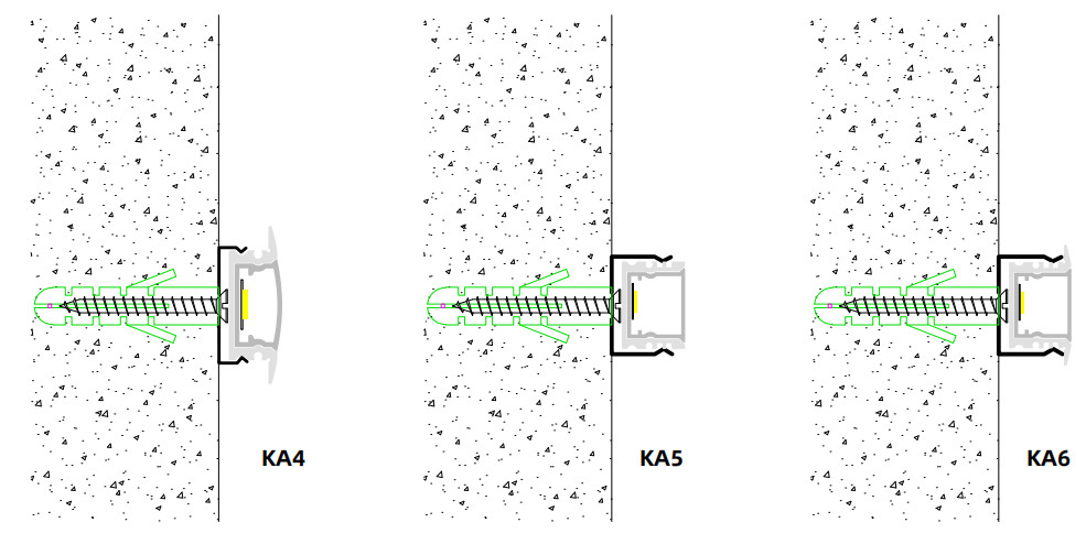 H8.7mm IP65 Square Waterproof LED Channel 6063 T5 Recessed Led Aluminium Profile
