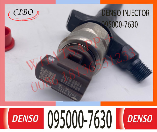 095000-7630 Neutral Common Rail Diesel Fuel Injector 23670-0R170 23600-0R070 23670-09210
