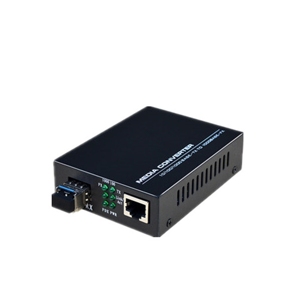 Gigabit Ethernet Fiber Media Converter , 10/100/1000M SFP Media Converter