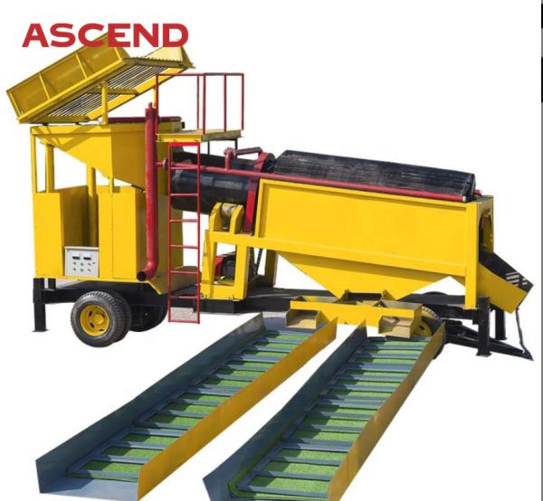 Gold Processing Plant 100-200 Tph Gold Washing Plant Include Trommel Screen And