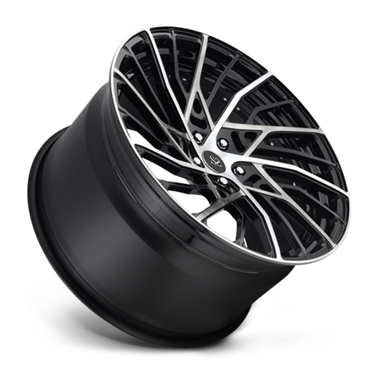 Silver Wheels Forged Monoblock 21inch Staggered for Ferrari 488 Custom Rims