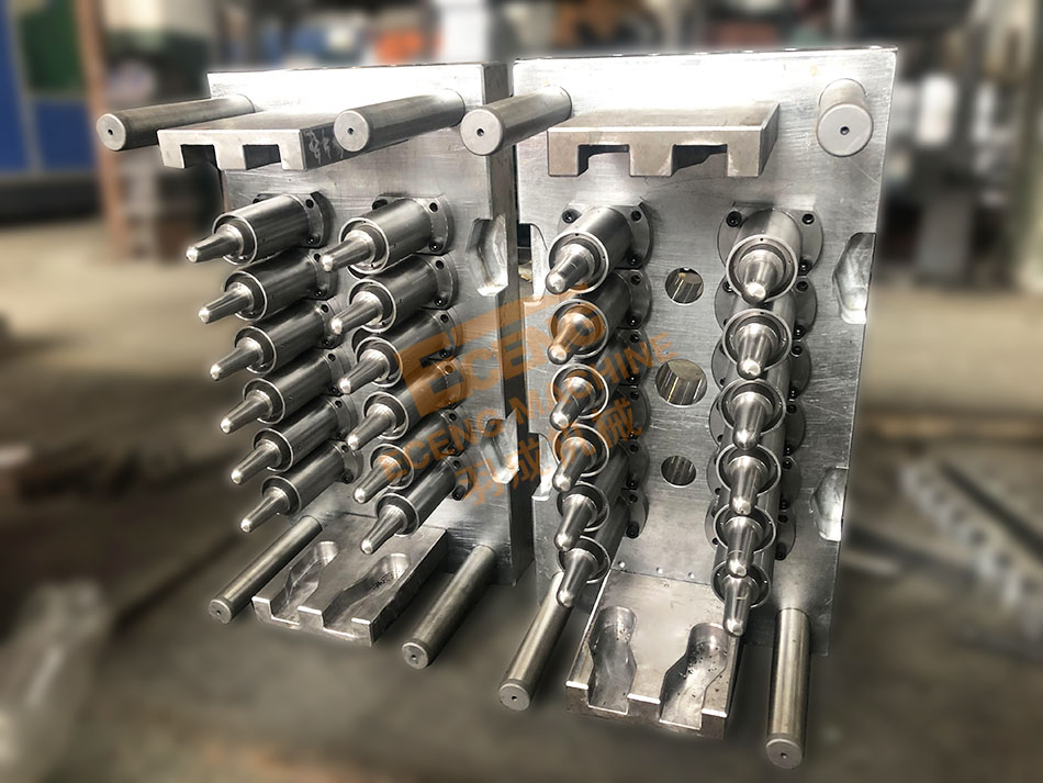 4Cr13 Stainless Steel PET Plastic Injection Preform Mould 12 Cavity