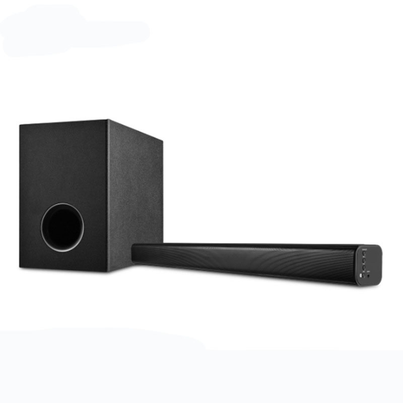 Vofull 2.1ch Home Theater Speaker System Sound Bar for TV and Home Theatre Wireless Blue tooth SoundBar