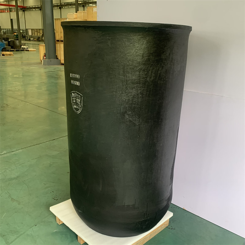 High Strength Induction Furnace Crucible Straight Cylindrical Melting Metal Crucible