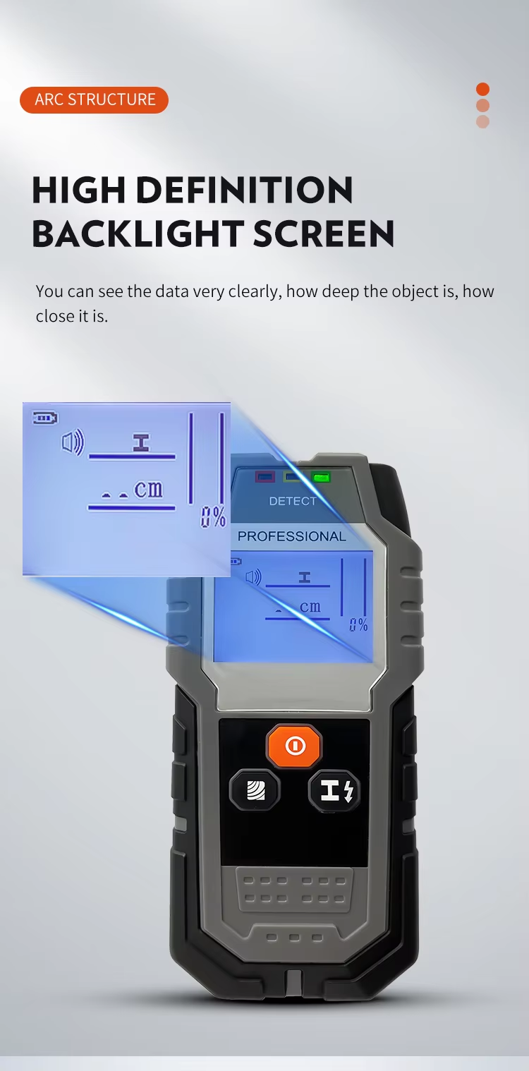 Hot Selling Professional Multi-functional Wall Scanner & Stud Finder - Magnetic Wire/Cable Detector for Deep Scanning