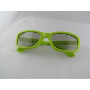 Expendable Cinema 3D Glasses Passive Circular Polarized Eyewear Soft Frame