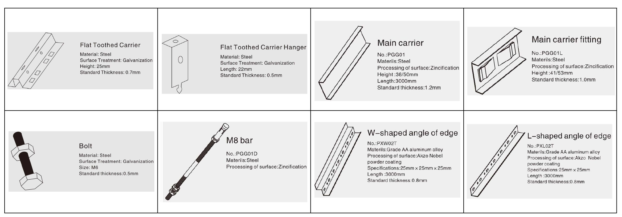 Aluminium Suspended Metal False Plank Strip , Professional Factory For Aluminum Linear Strip Ceiling