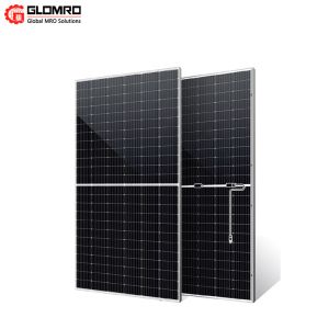China Bifacial 480w Germany Solar Panels N Type Vietnam 545w Bifacial Solar Panel Transparent Glass on sale