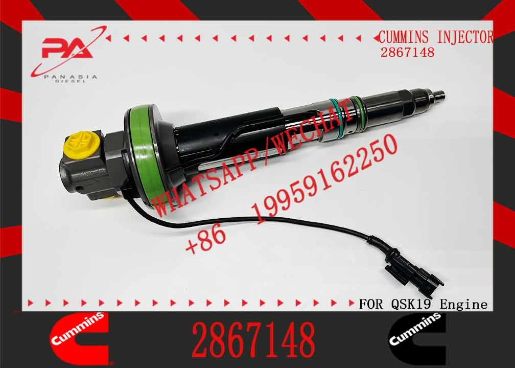 Injector for QSK45 QSK60 Models, Compatible with 2867148