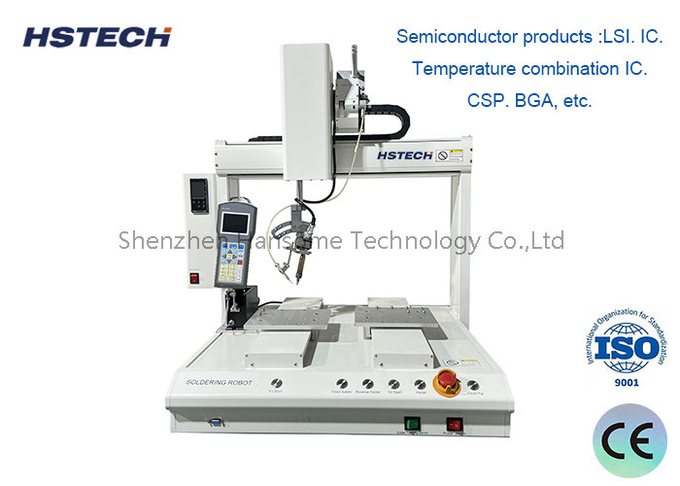 5 Axis Automatic Soldering Robot Torque 0.03-45kgf/cm Power Consumption 100W for Advanced Production 0