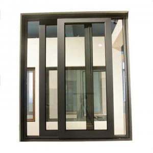 China Vertical Open Aluminum Sliding Windows With Screen Glass Sliding Windows Renovation For House on sale