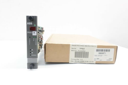 TPS02 INFI90 TURBINE PROTECTION MODULE 24VDC 6VA INDICATOR LIGHTS STACK MOUNT
