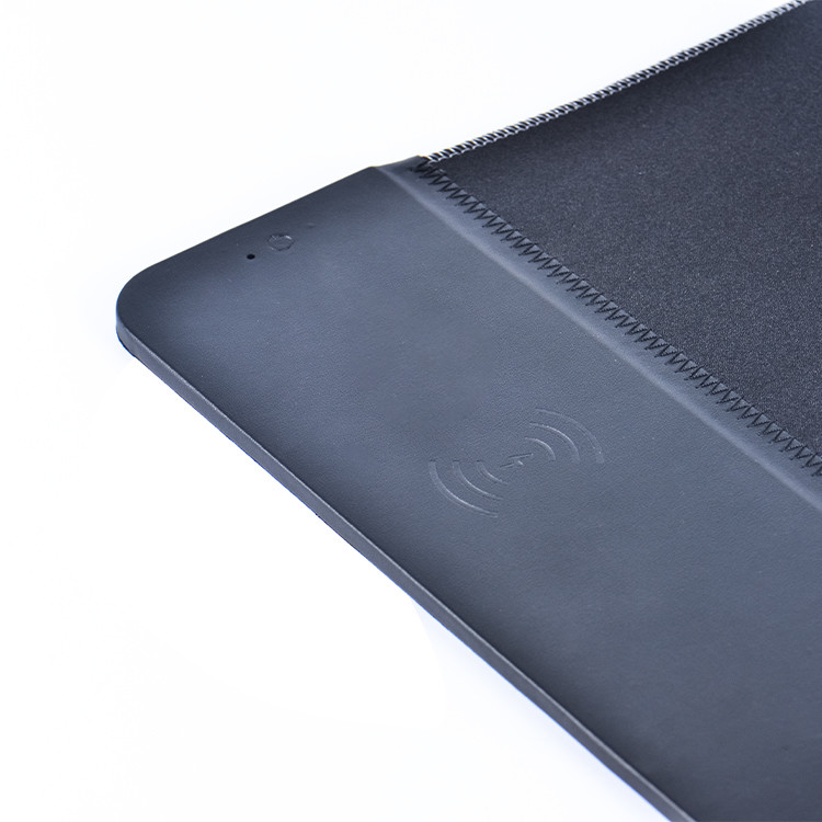 Custom Waterproof Rubber RGB Gaming Mouse Pad Wireless Charging Desk Space