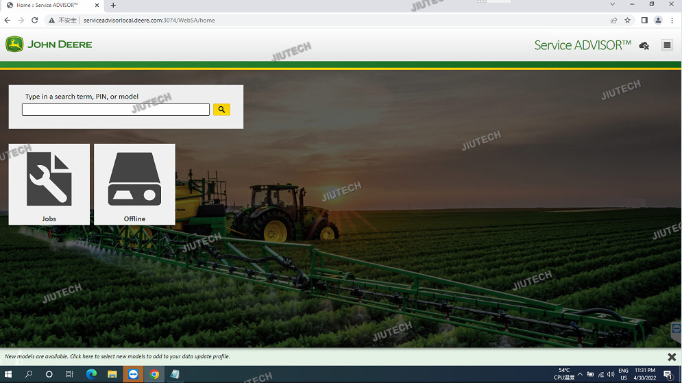 V5.3 AG CF Agriculture Construction Electronic Data Link EDL V3 Diagnostic kit Service Advisor EDL V3 scanner tool+CF19