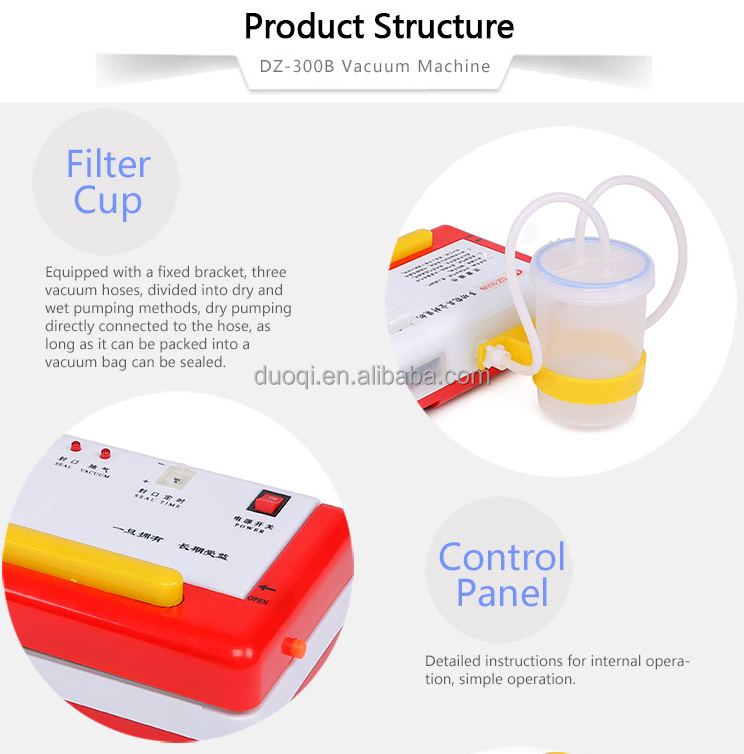 Desktop Manual Vacuum Sealer High Precision For Foods Vegetables And Liquids