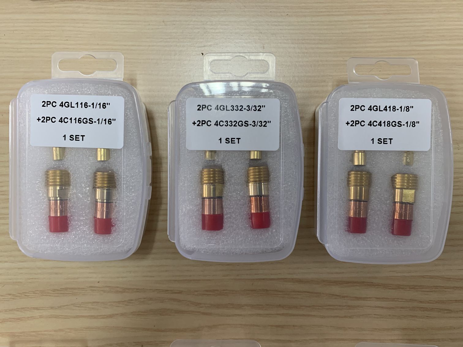 TIG Welding Gas Lens Collet Body Kit for Improved Welding Performance and Durability