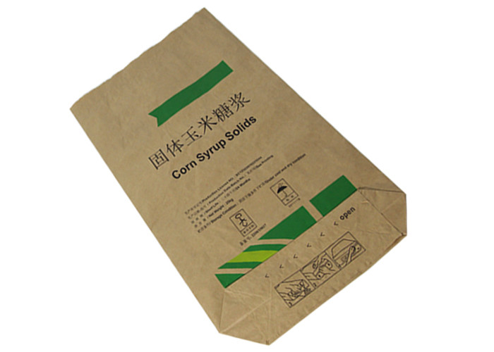 Customized Logo Customized Capacity Square Bottom Paper Bag 1-4 Layers