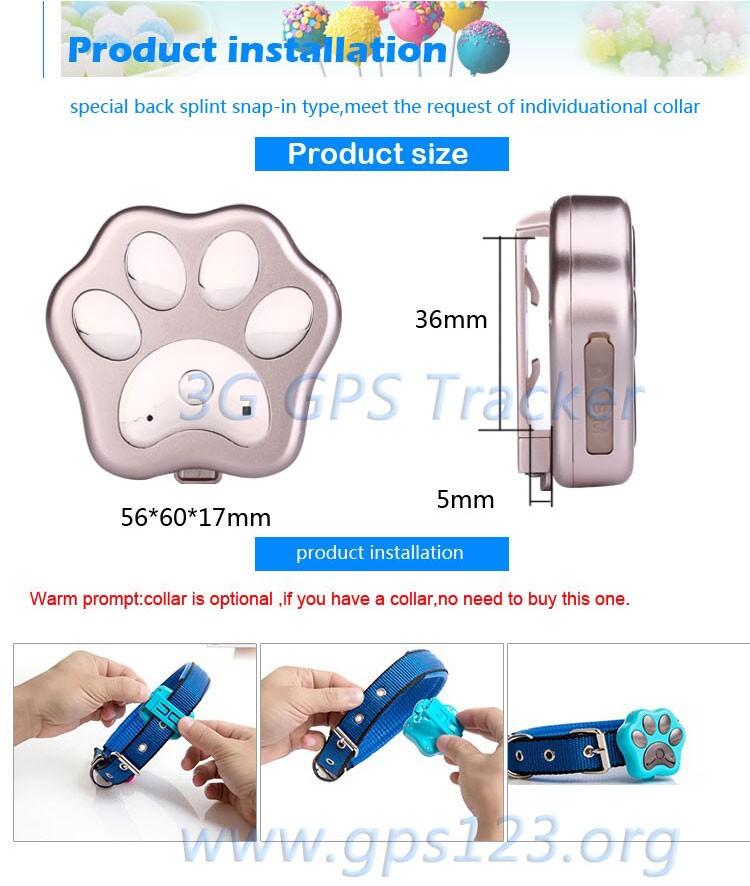 Reachfar RF-V40 3g pet gps gsm tracker for dog husky mini waterproof anywhere gps tracker