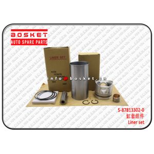 China 5878133020 5-87813302-0 Isuzu NPR60 4BG1 Liner Set on sale