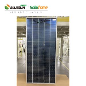 High Efficiency 96 Cells Monocrystalline 600Watts Shingled Solar Panel Overlap