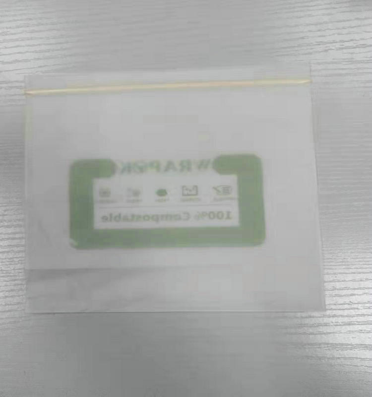 100% Biodegradable Corn Starch Compostable Plastic Zipper Bag Food grade biodegradable PLA  bags