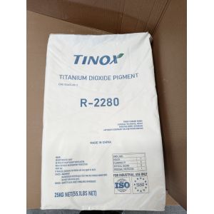 TINOX R-2280 Titanium Dioxide Rutile with Excellent Opacity High Heat Resistance and Low Volatility for Plastic Applications