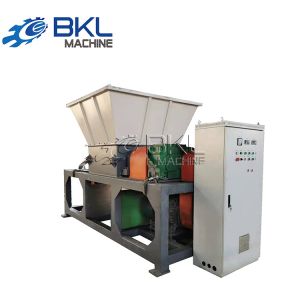 China Double Shaft Plastic Recycling Shredder Machine Automotic on sale