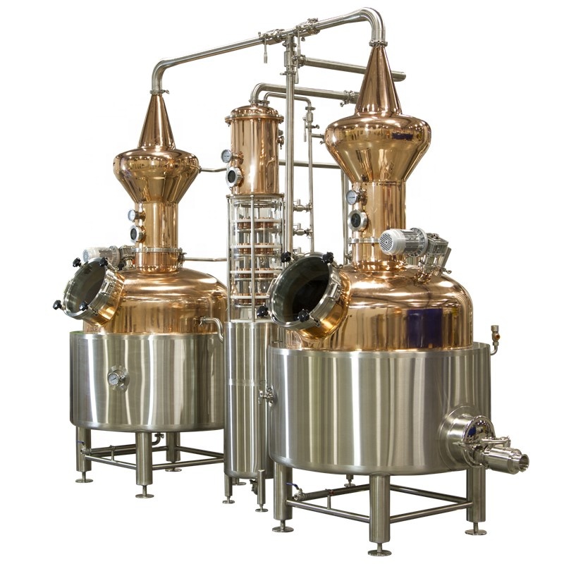 Semi-automatic Control System Alcohol Distiller for Large Volume Whisky Distillation