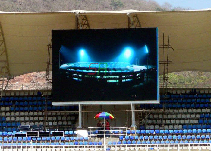 P4mm Outdoor Full Color LED Display / LED Video Wall Advertising Ultra Bright