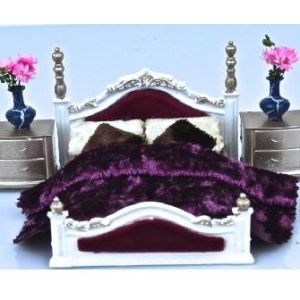 European style scale bed-scale model bed ,model furniture,architectural model materials