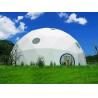 Buy cheap Durable Steel Frame Large Dome Tent , Geodesic Exhibition Event Tents from wholesalers